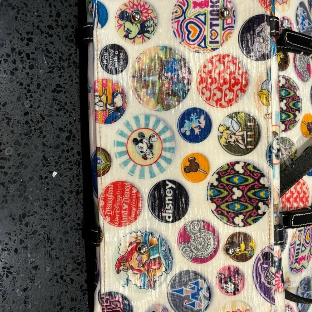 Dooney & Bourke Disney Buttons Tote Bag - Picture 5 of 10